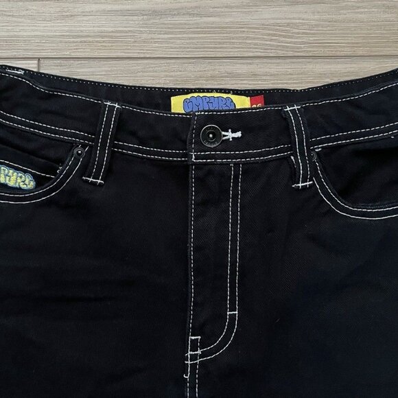 Empyre Denim Black Skate Shorts Inseam 11” - Youth 26 - Picture 4 of 16